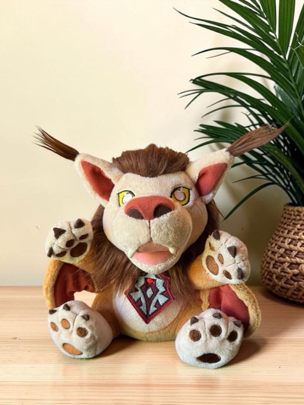World of Warcraft Horde Lion Plush 9” Blizzard Entertainment 2015 Stuffed Animal